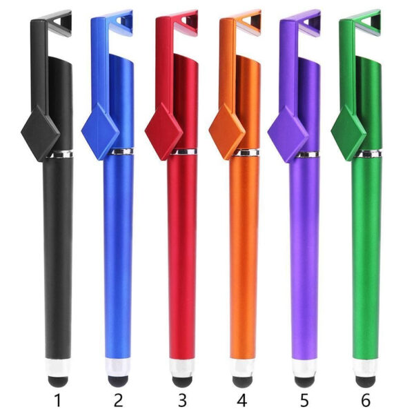 Touch Screen Stylus Pen Cap can be used as a mobile holder ball pen for girls and gift for school students, teachers, classmate, sisters, brothers, kids KS - Image 2