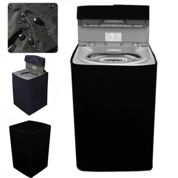 Universal Washing Machine Cover 100% waterproof - for all brands machines Top Loader Automatic / Semi Auto All Brands Supported Durable Oxford Polyester - Washer and Dryer Covers for Sheds, Garages, Balcony 11KG-12KG-13KG-15KG - Image 5