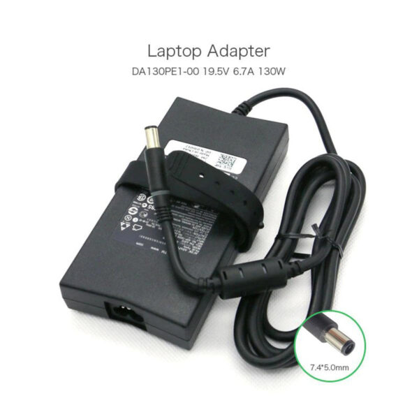 Slim Ac Adapter 19.5V 6.7A laptop charger for Dell_ Alienware 15 R1 M15x Inspiron M170 M1710 M2010 9100 9200 DA150PM100-00