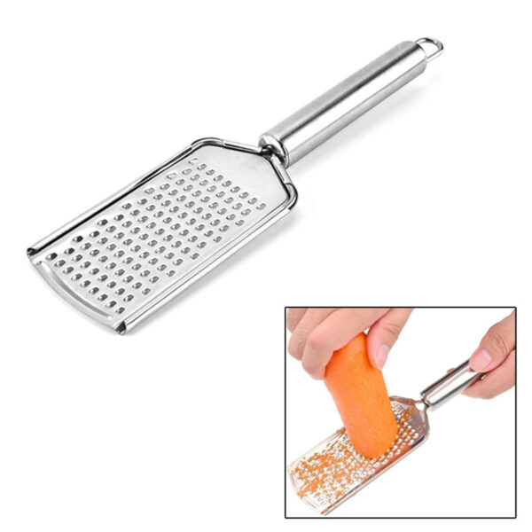 Stainless Steel Cheese Garlic Grater Peeler (Small)