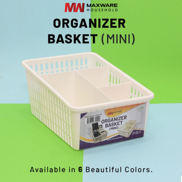 Multipurpose Mini organizer basket with partitions to organize makeup stationary drawers wardrobe desk organiser storage box separator baskets - Image 15