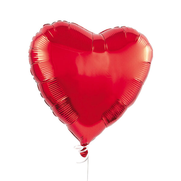 Love Shape Alphabets with 2Pcs Heart Shape Foil Balloons Set for Happy Birthday, Wedding Anniversary, Engagement Party Decorations.