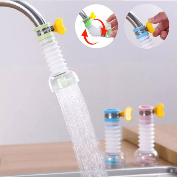 Kitchen organizer accessories Fan faucet tap shower Tap extender 360 rotatable adjustable water filter kitchen tools water saving bathroom shower tap cover kitchen organizer - Image 8