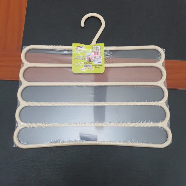 Pack of 6 3 and 1 Wardrobe organizer Magic hanger 5 layer hangers space saver hangers for clothes paints hanger trousers hanger belts hanger tie hanger closet organizer