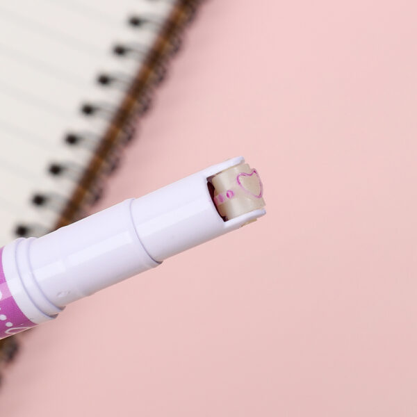 1/6Pcs Novelty Heart Flower Line Shaped Highlighter Pen Roller Tip Curve Liner Art Marker For Writing Drawing Stationery - Image 4