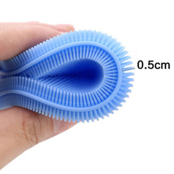 Pack of 3 2020 New Multi-Purpose Silicone DishWasher Sponge Multi Color - Image 9