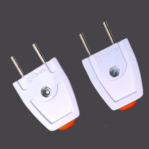 Two Pin Plug Two Pin Shoe Good Quality Plastic Electric Socket Plug 220v 250v 10A - 2pcs