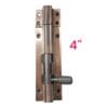 Tower Bolt For Any Types Of Doors And Washroom - Chatkhani (چٹخنی) - Kundi Lock Size 4inch
