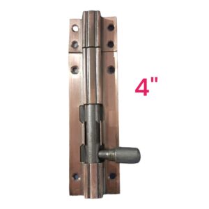 Tower Bolt For Any Types Of Doors And Washroom - Chatkhani (چٹخنی) - Kundi Lock Size 4inch