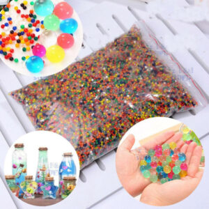 Pack of 200 Colorful Water Beads Orbeez Water Expanding Jel Balls Hydrogen Balls Growing