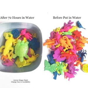 Pack of 30 Soft Crystal Water Growing Animals – Magic Expandable