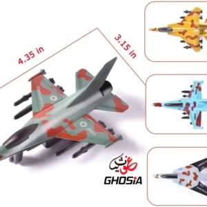Fighter Aircraft Toy Realistic Die-Cast Jet Plane Model Kids