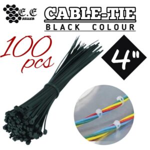 cable tai black 4in