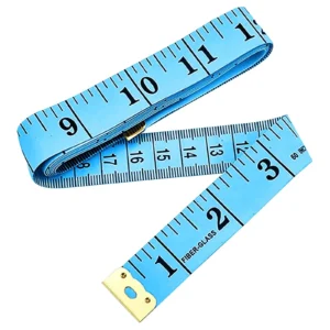 All-in-One Soft Measuring Tape for Tailoring, Sewing, Fitness, and DIY Projects – 60 Inches Whether you're a professional tailor, home sewing enthusiast, or fitness tracker, this soft measuring tape is the perfect companion for precision measurements. Designed with dual-sided metric (cm) and imperial (inch) markings, this 60-inch