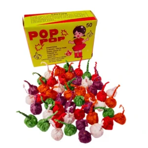 "Pop Pop Cracker, Cracker Bomb Fireworks, Pop Pop ,Colorful & Loud Pop Crackers | Small, Fun Crackers for Weddings,Birthdays