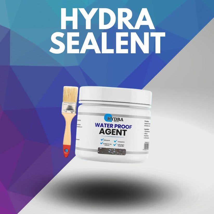 Product Description Hydra Sealant waterproof agent is a high quality premium transparent paint that provides waterproof protection to concrete walls, ceramic tiles, PVC pipes and other surfaces. It’s revolutionary Hydro shield technology bridges cracks and covers the surface with a flexible film, preventing water seepage. It also protects the surface against alkali, algae and fungus attacks. Application Description Apply 2-3 coats of Hydra Sealant waterproof agent with 4-6 hours interval between coats Health & Safety Non-Flammable. In case of fire use foam, dry powder, AFFF, CO2 fire extinguisher. Never use water. No smoking.