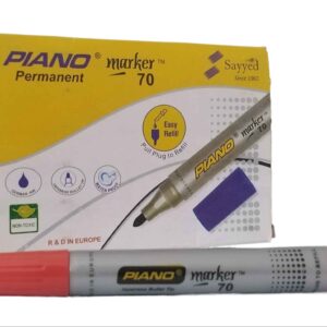 1Pcs single Permanent Marker 70 Piano Red