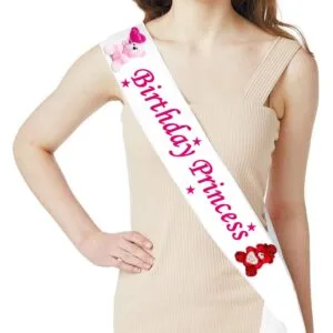 🎈 Whether you’re turning 18 or 80, do it with flair! Our Happy Birthday Sashes come in a variety of eye-catching colors to match every vibe: ✅ Satin Finish ✅ Comfortable Fit ✅ Perfect for Parties, Photos & Gifts