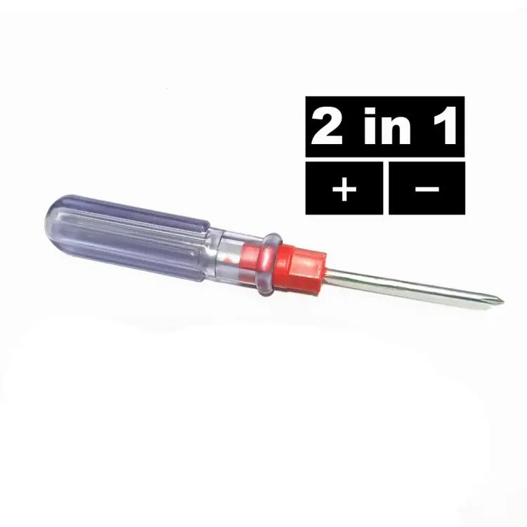 2 in 1 Slotted Cross Head & Flat Screw Driver