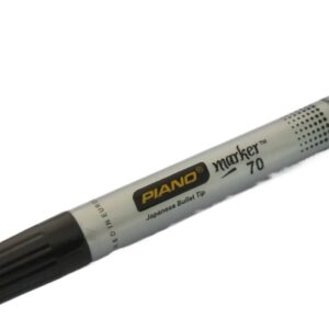 1Pcs single Permanent Marker 70 Piano Black