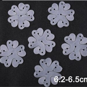 Balloon Flower Clips, Plastic Flower Balloon Clips Closures,