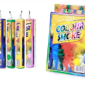 Pack of 5 Colorful Smoke Bombs for Parties and Events, Multi-Color Birthday Confetti, Unisex Party Decorations
