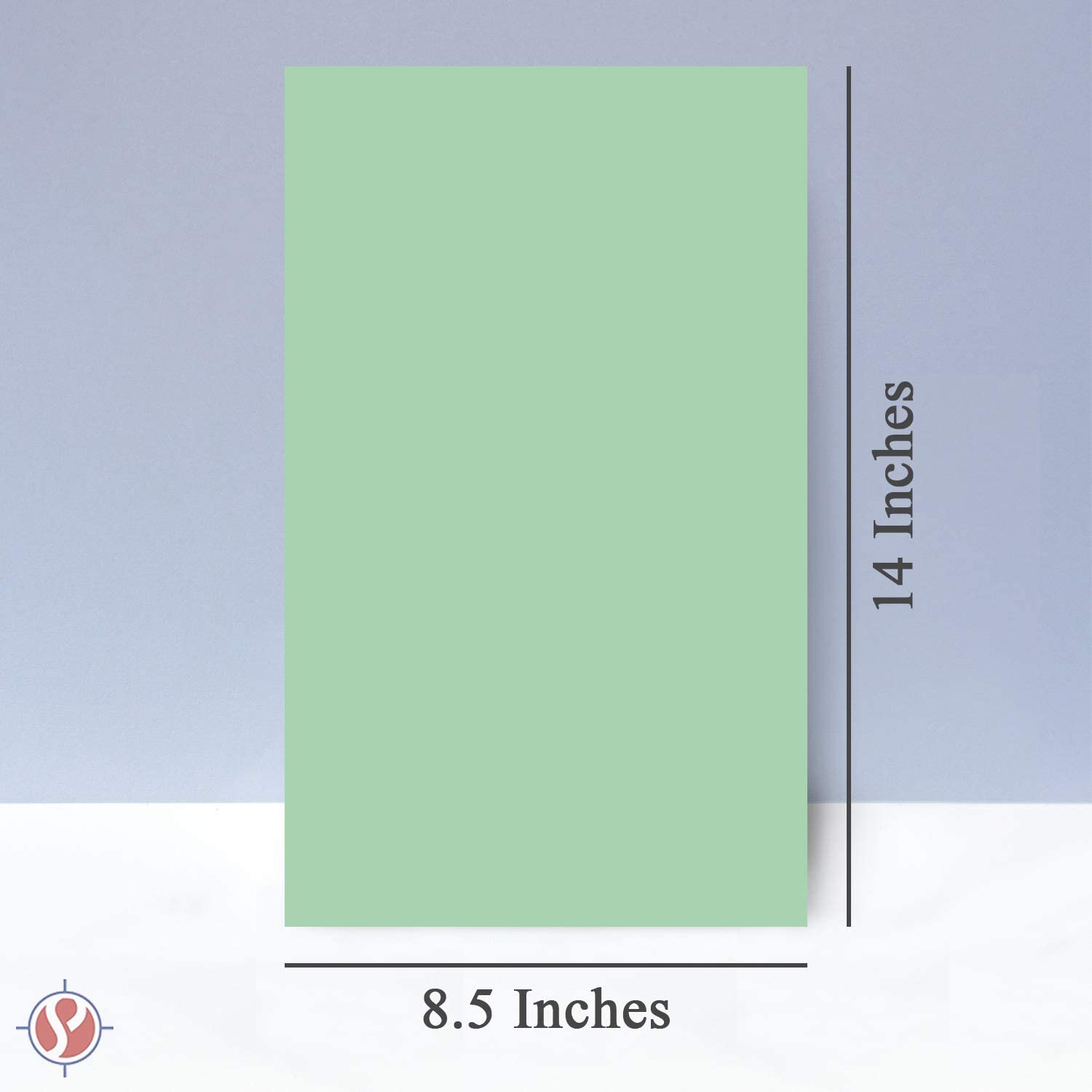 Legal paper Green Colour 100 Sheets 70 grams