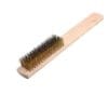 High Quality Wooden handled Brass Wire Brush