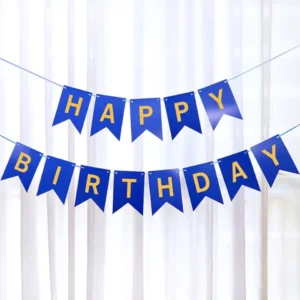 Happy Birthday Banner Decoration Set For (Boys & Girls)