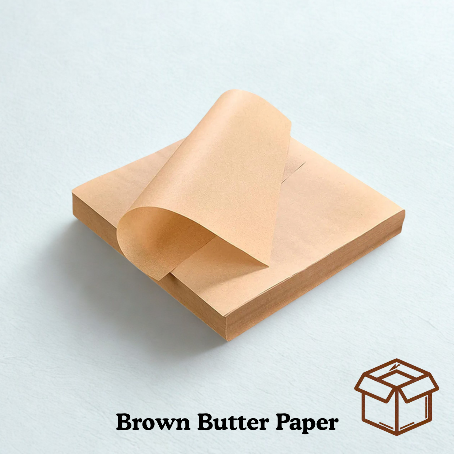 Brown Butter Paper | Packing paper | gift paper | Brown Papers for wrape | 15x15 inch