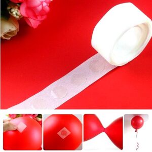 Dots tape double sided adhesive tape for balloon and birthday decoration
