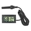 Digital Mini LCD Digital Thermometer Hygrometer Humidity Meter White Egg Incubator